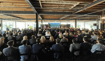 Crowded Event Conference Room